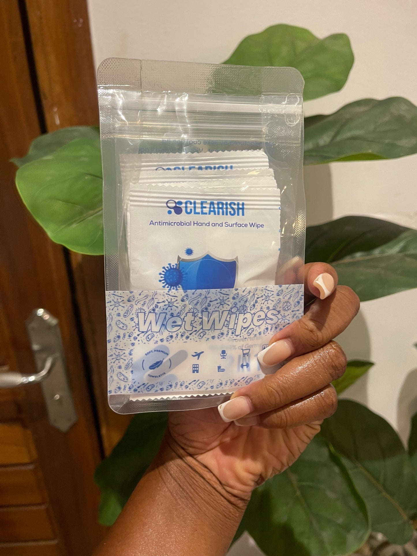 Hand sanitizer wipes