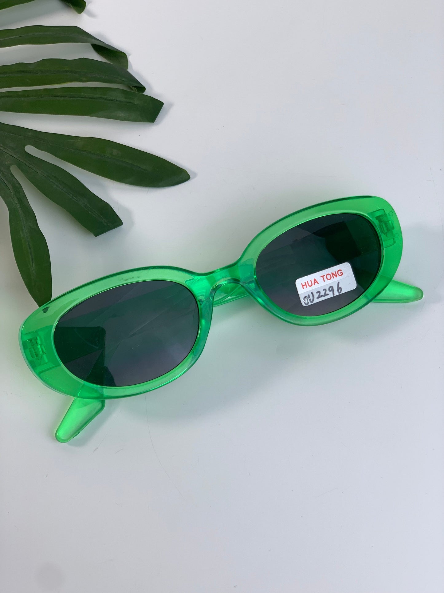 Green oval Glasses