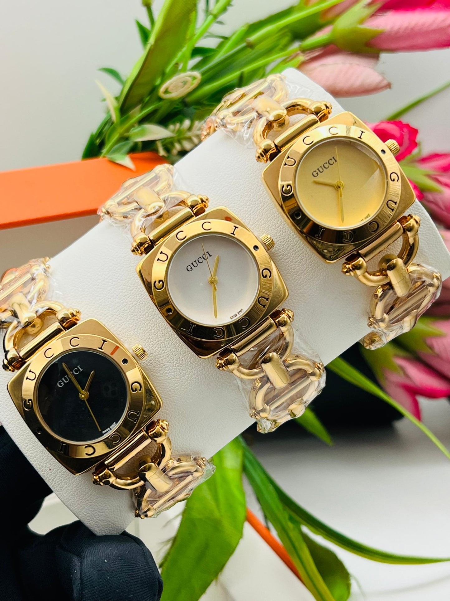 Gucci Gold Wristwatch