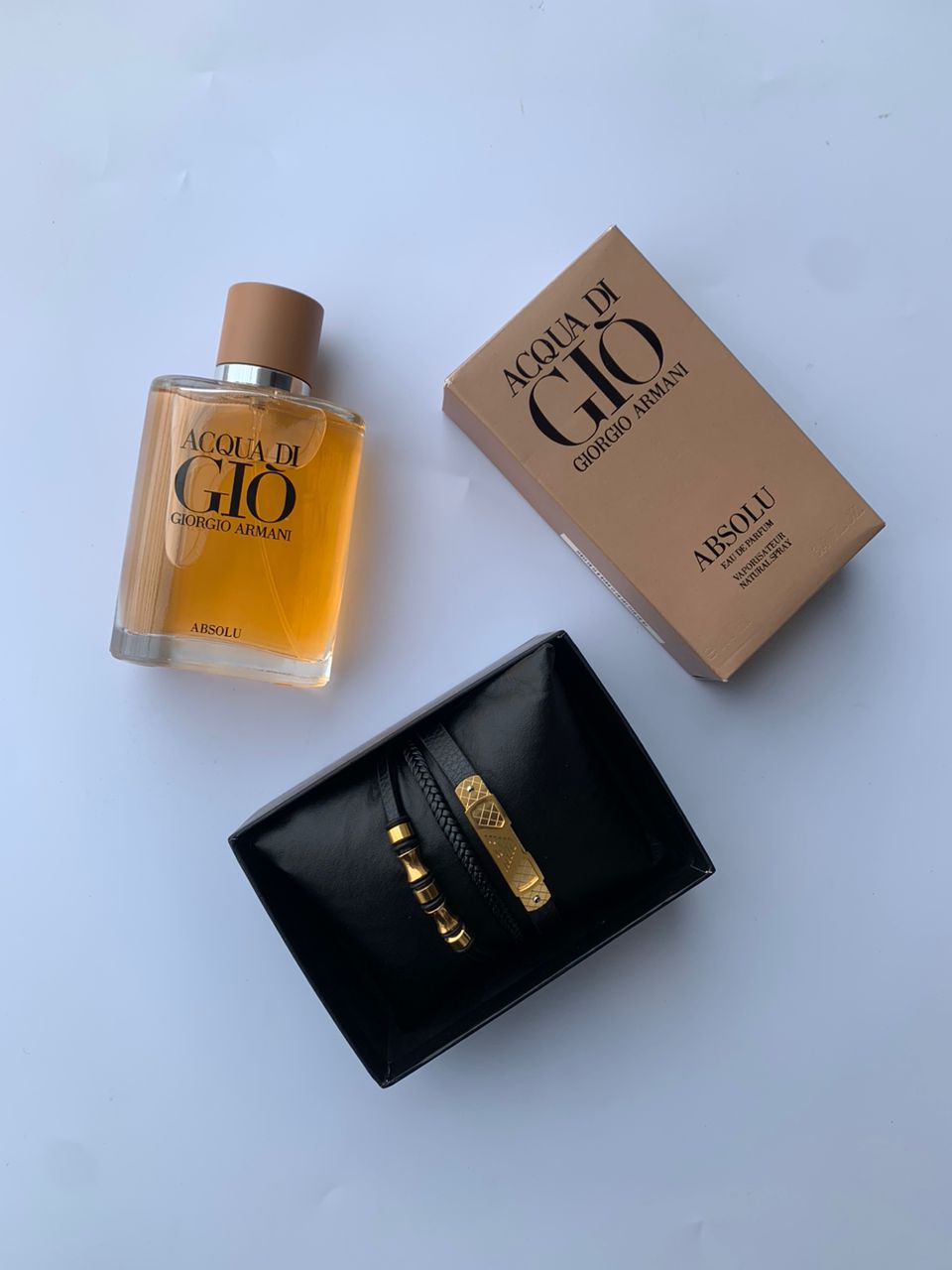 Acqua di Gio Impression perfume and bracelet combo