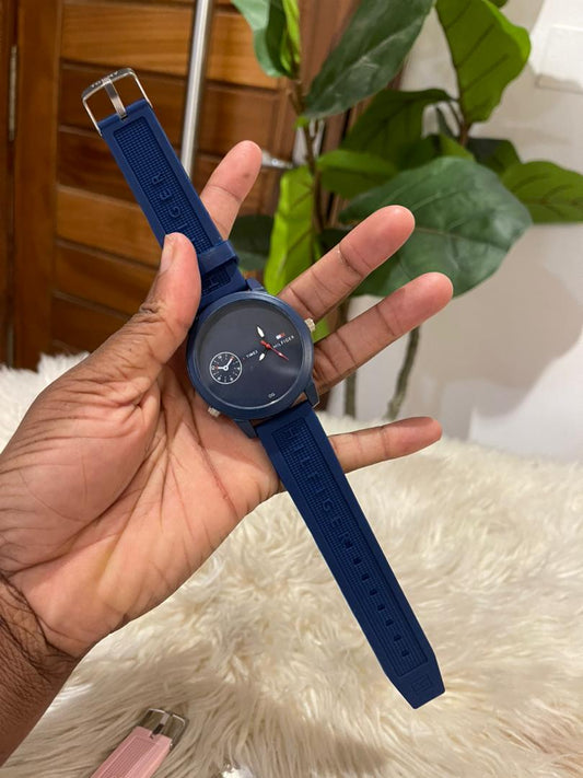 Blue  Tommy Hilfiger  Wristwatch