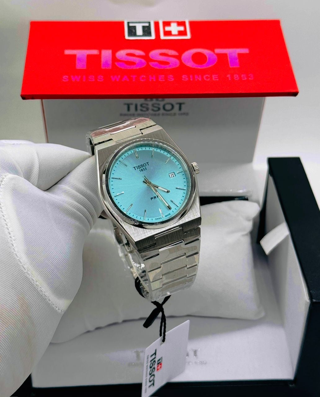 Tissot wristwatch comes as seen