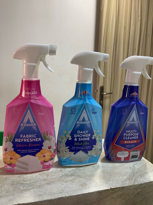 Astonish fabric freshener