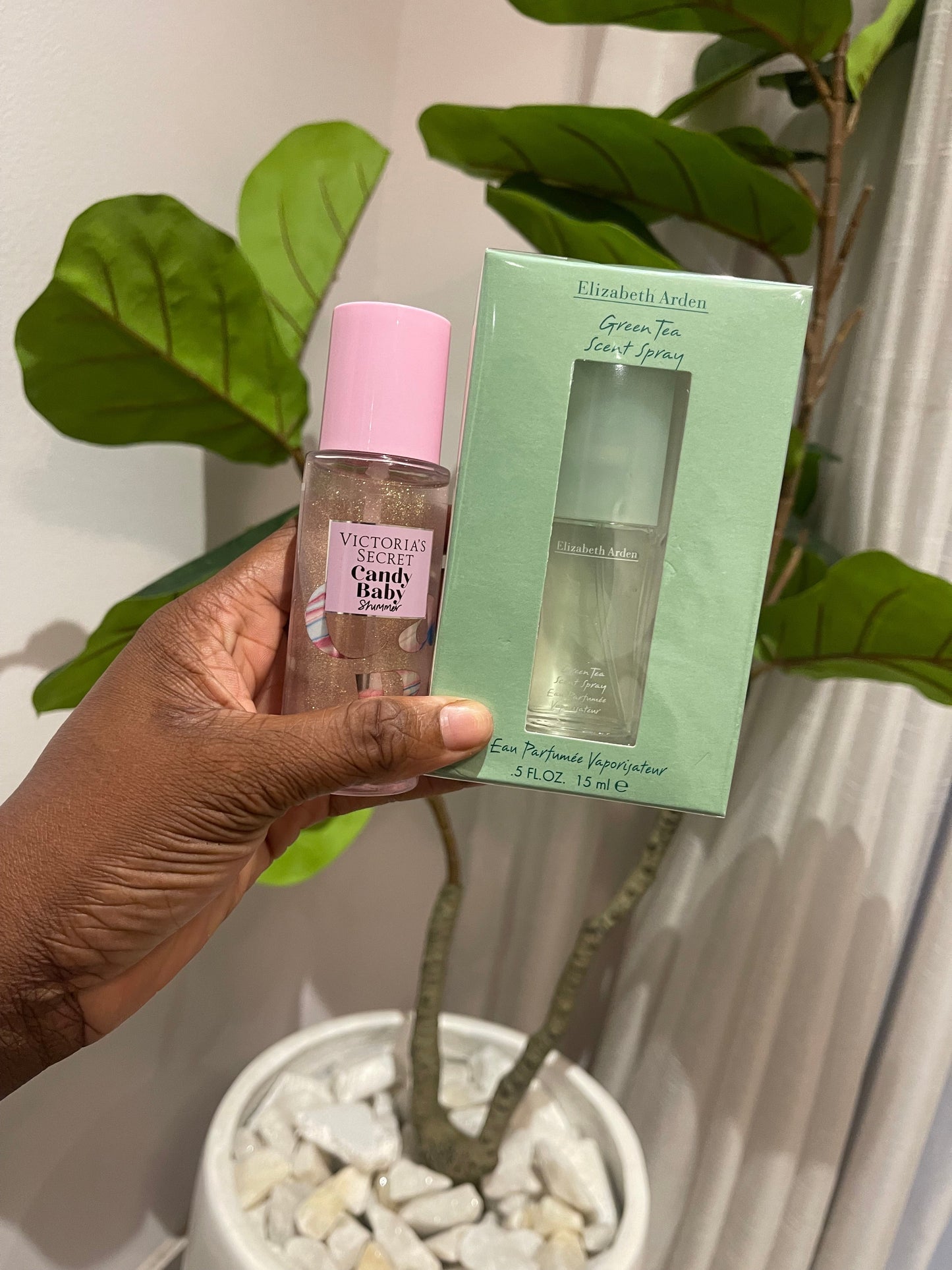 Body mist and perfume combo