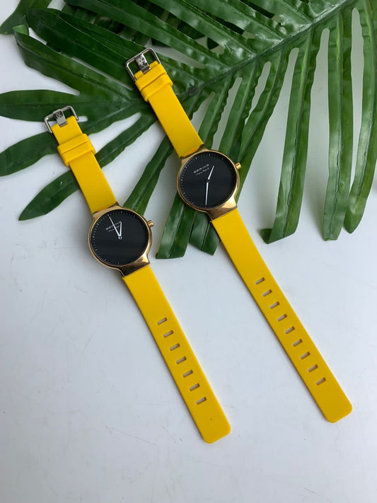 Yellow Bering Watch