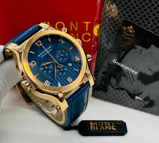 Mont Blac impression wristwatch