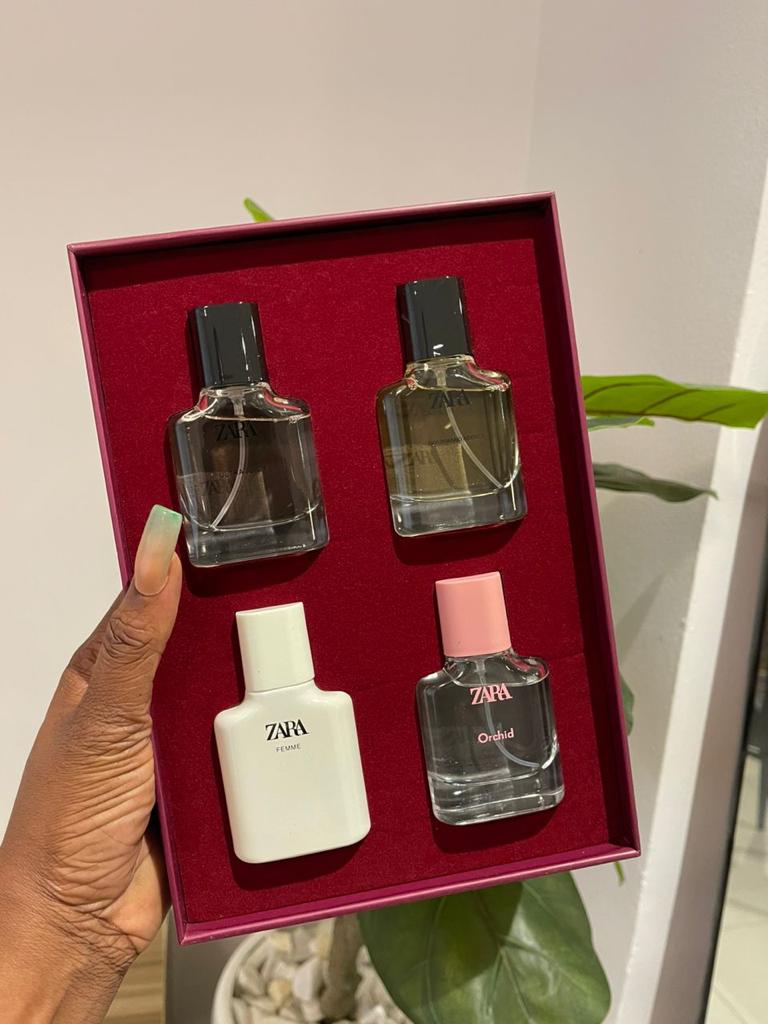 Zara perfume set