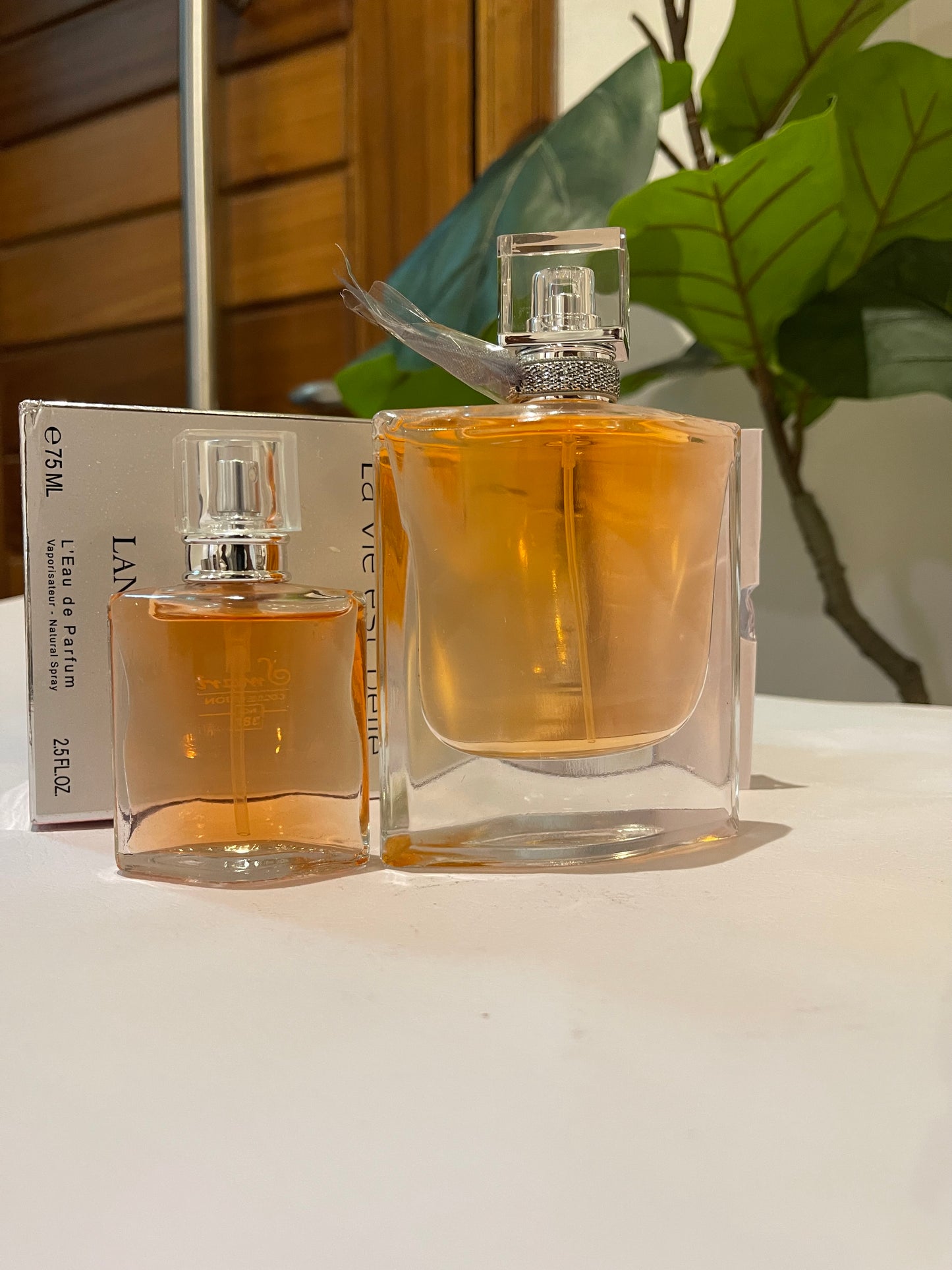 Combo mini perfume 25ml and 100ml perfume (Lancôme