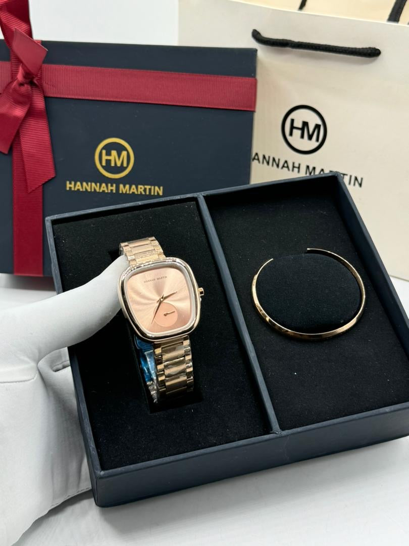 Hannah Martin wristwatch gift set