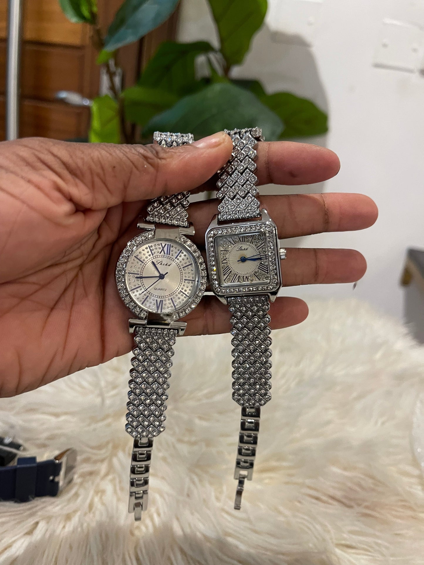 Silver non tarnish wristwatch