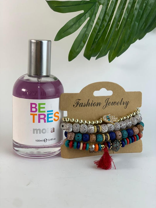 Vbo perfume and bracelet