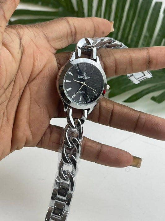 Silver Loop wristwatch