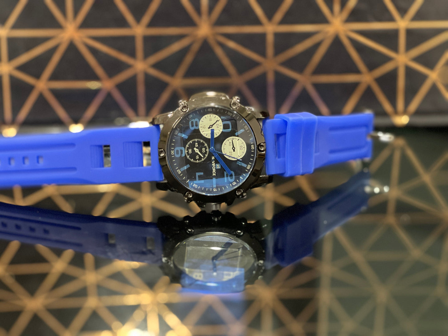 A colorful Naviforce Wristwatch